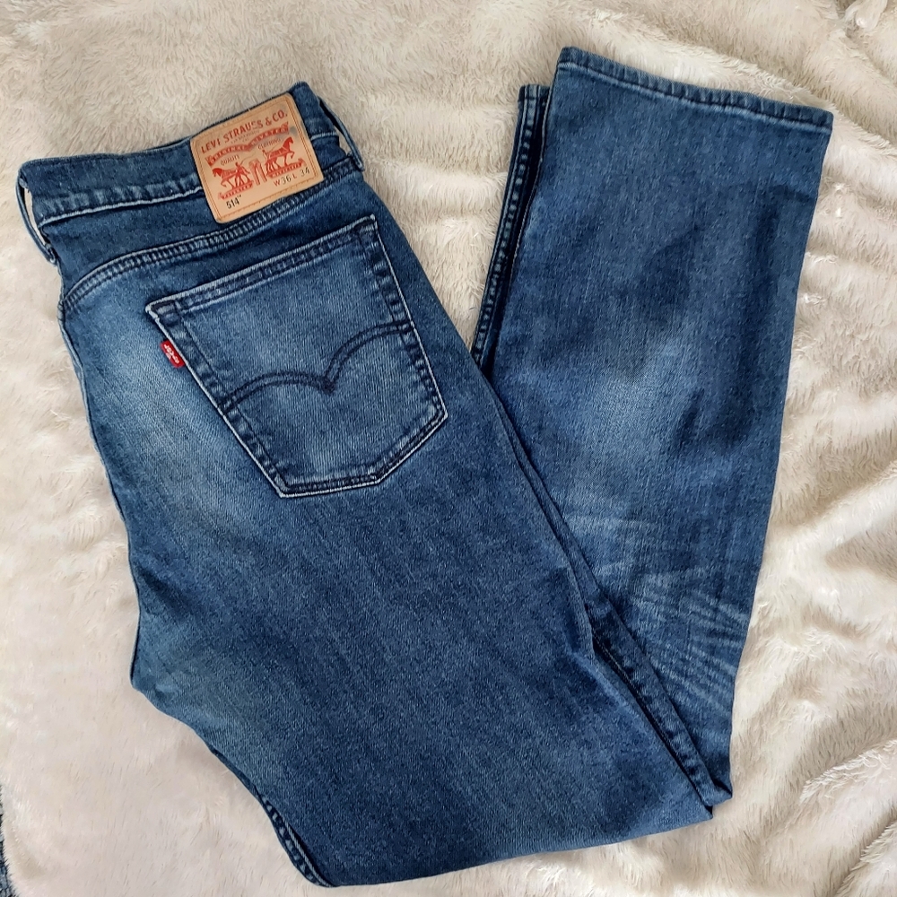 Men's Levi's 514 Straight Leg Jeans 36x34